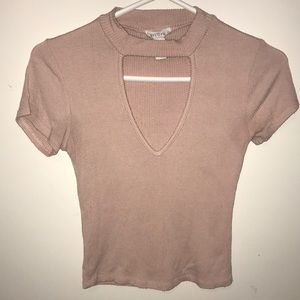 Key hole crop top
